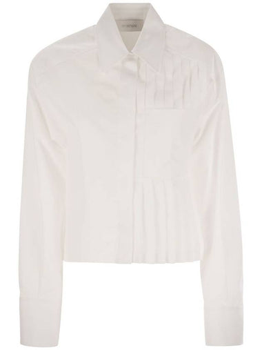 DEBORAH - Boxy shirt with pleats - MAX MARA SPORTMAX - BALAAN 1