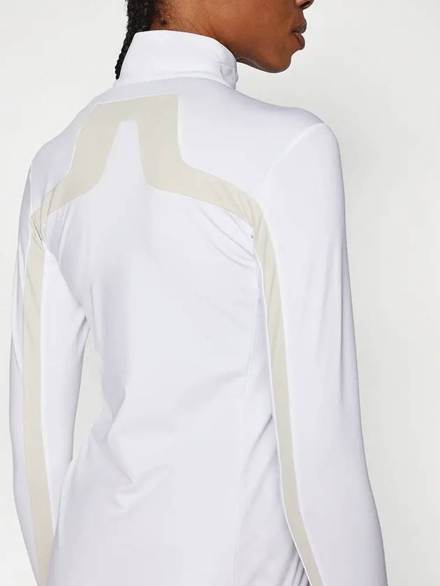 Seasonal Janice Mid Layer Track Jacket White - J.LINDEBERG - BALAAN 3