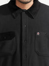 Double fleece work jacket black - BOOVOOM - BALAAN 5