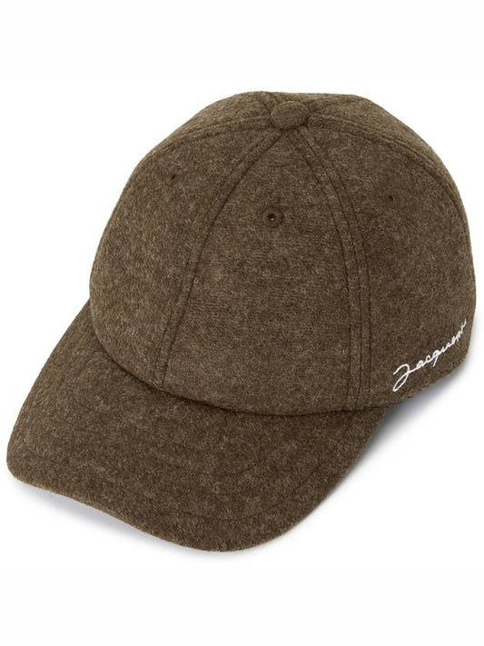 La Casquete Signature Ball Cap Dark Brown - JACQUEMUS - BALAAN 2