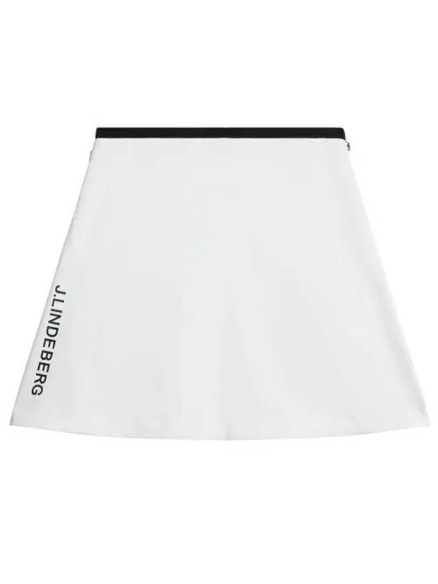 Themba A-Line Skirt White - J.LINDEBERG - BALAAN 2