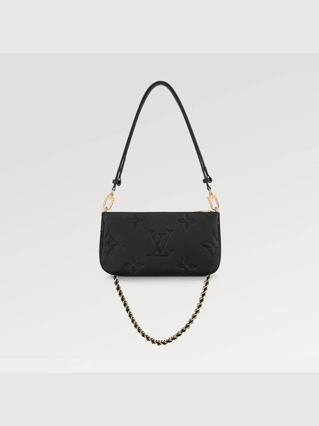 Multi Pochette Accessoires Shoulder Bag Black - LOUIS VUITTON - BALAAN 4