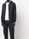 Wappen Patch Skin Touch Nylon Hooded Jacket Black - STONE ISLAND - BALAAN 4