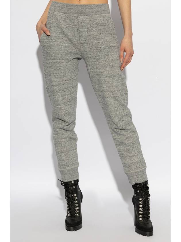 Dsquared2 Cotton Sweatpants, Women's, Grey - DSQUARED2 - BALAAN 3