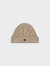 Triomphe Cable Knit Beanie Light Taupe - CELINE - BALAAN 2