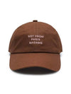 Drold Monsieur La Casquette Slogan Ball Cap Brown CP100 CO027 BN - DROLE DE MONSIEUR - BALAAN 1