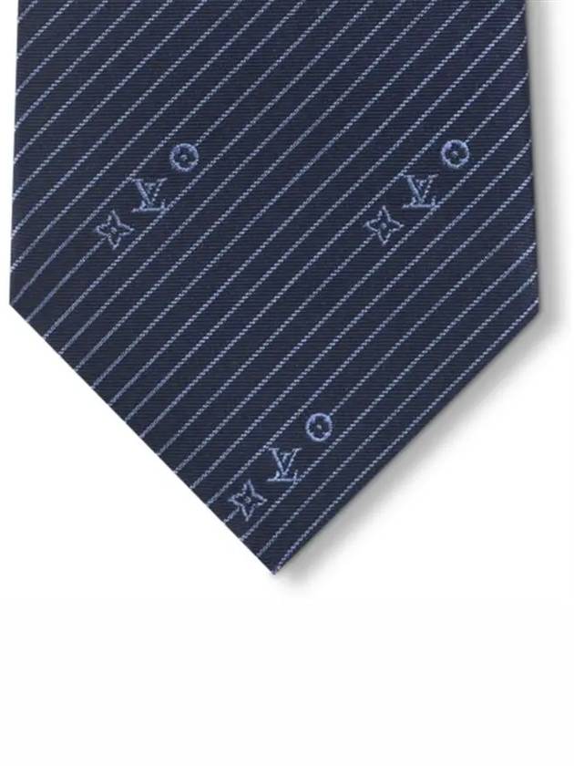 Monogram Diagonal Tie Navy - LOUIS VUITTON - BALAAN 5