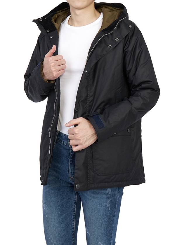 Rockfield Wax Jacket Navy - BARBOUR - BALAAN 7