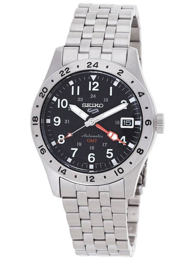 Seiko 5 Sports GMT Automatic Black Dial Men's Watch SSK023K1 - SEIKO - BALAAN 1