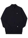 Kian Half Zip-Up Knit Top Navy - J.LINDEBERG - BALAAN 2