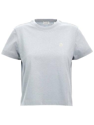 Burberry Logo Embroidery T-Shirt - BURBERRY - BALAAN 1