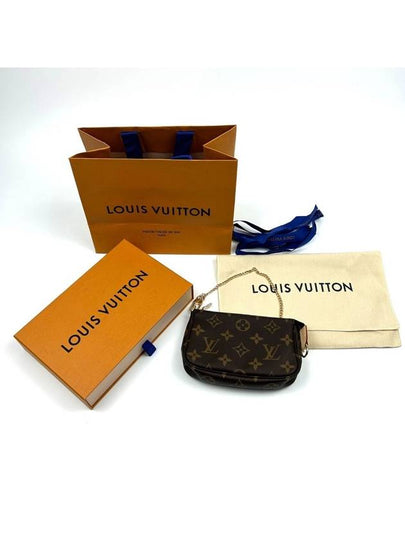 Monogram Mini Pochette Shoulder Bag Brown - LOUIS VUITTON - BALAAN 2