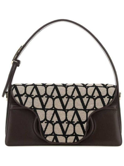 Toile Iconographe Flap Shoulder Bag Black - VALENTINO - BALAAN 2