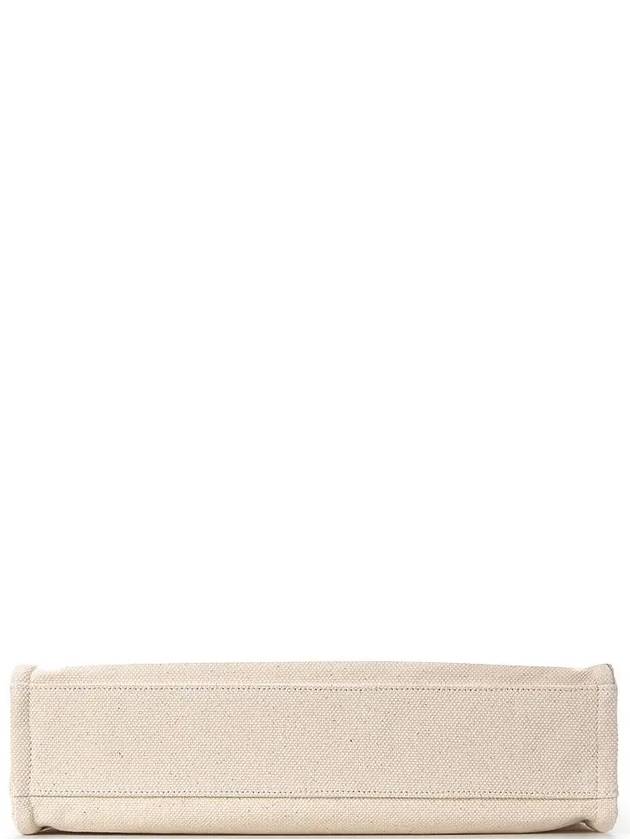 Crystalia Logo Fabric Tote Bag White - BALLY - BALAAN 5