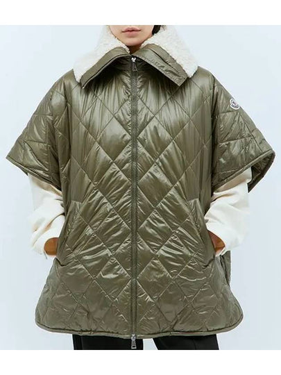 Padded Cape Green - MONCLER - BALAAN 2