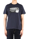 Legend Printing Short Sleeve T-Shirt Navy - BARBOUR - BALAAN 2