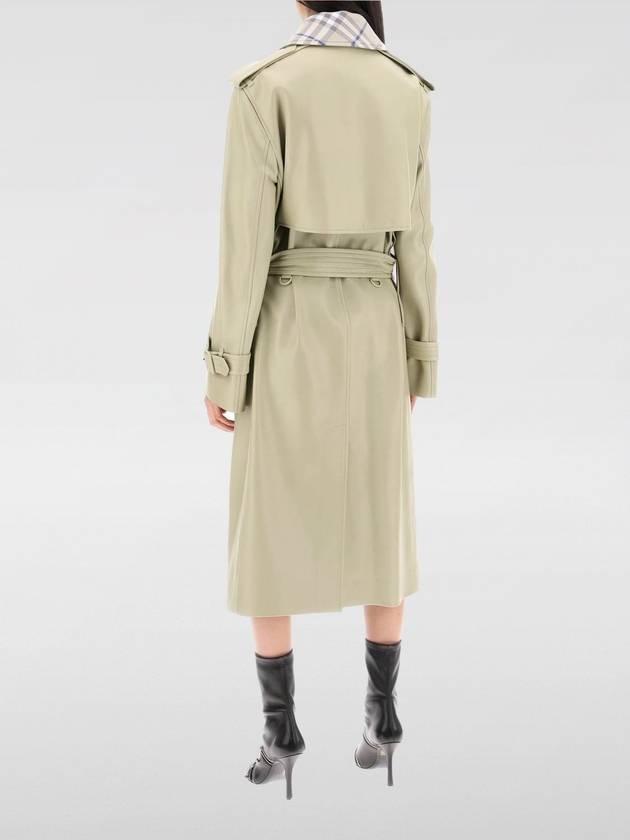 Detachable Collar Leather Trench Coat Hunter - BURBERRY - BALAAN 3