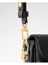 Women's Ivy Monogram Empreinte Chain Shoulder Bag Black - LOUIS VUITTON - BALAAN 3