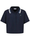 Collar knit color combination short sleeve shirt MW4MB311 - P_LABEL - BALAAN 10