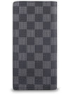 Brazza Damier Canvas Long Wallet Graphite - LOUIS VUITTON - BALAAN 4