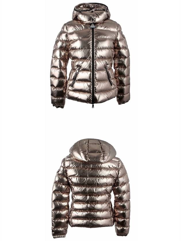 Women's Bady Metallic Nylon Down Padding Gold - MONCLER - BALAAN 6