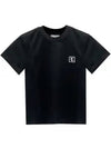 Back logo cotton short sleeve t shirt black - WOOYOUNGMI - BALAAN 1