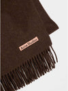 Acne Muffler Scarf Oversized Dark Brown Unisex CA0209 - ACNE STUDIOS - BALAAN 3