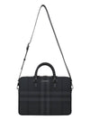 Slim Ainsworth Check Case Dark Grey - BURBERRY - BALAAN 4