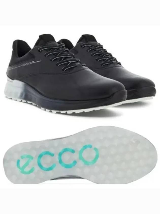 S Three Golf Spikeless Black - ECCO - BALAAN 2