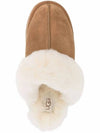 Women's Diskett Fleece Platform Slippers Brown - UGG - BALAAN 5