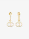 Claire D Lune Earrings Gold - DIOR - BALAAN 3