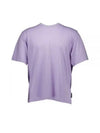 Logo Cotton Short Sleeve T-Shirt Purple - MOOSE KNUCKLES - BALAAN 2