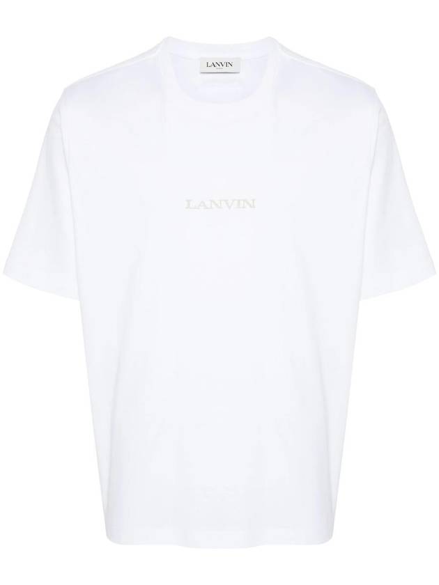 Lanvin Bouclette Brodé T-Shirt Clothing - LANVIN - BALAAN 1