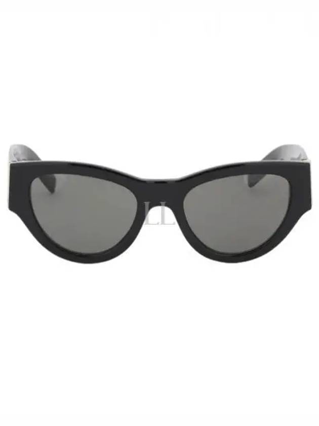 Eyewear Monogram Temple Cat Eye Sunglasses Black - SAINT LAURENT - BALAAN 2