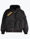 Men's Gobi Core Hooded Zip-Up Black - PARAJUMPERS - BALAAN 2