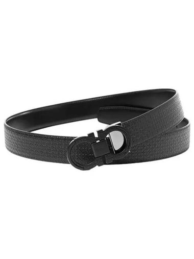 Ferragamo Gancini reversible belt - SALVATORE FERRAGAMO - BALAAN 1