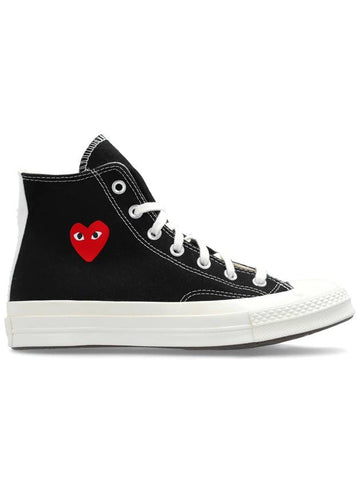 Comme Des Garçons Play Comme Des Garçons Play X Converse, Men's, Black - COMME DES GARCONS PLAY - BALAAN 1