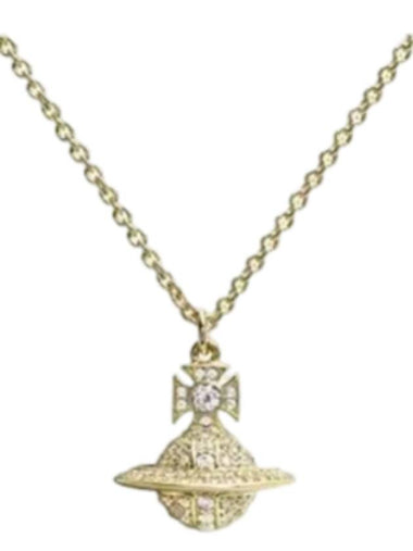 Women's Carmella Pendant Chain Necklace Gold - VIVIENNE WESTWOOD - BALAAN 1