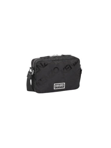 Logo Belt Bag Black - KENZO - BALAAN 1