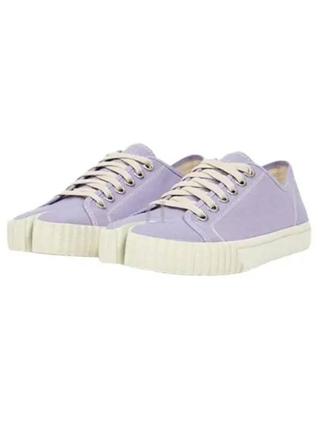 Tabi Canvas Low Top Sneakers Light Purple - MAISON MARGIELA - BALAAN 2