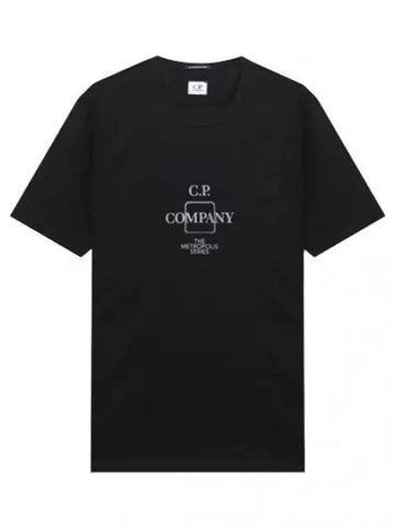 Logo printed short sleeve t shirt - CP COMPANY - BALAAN 1