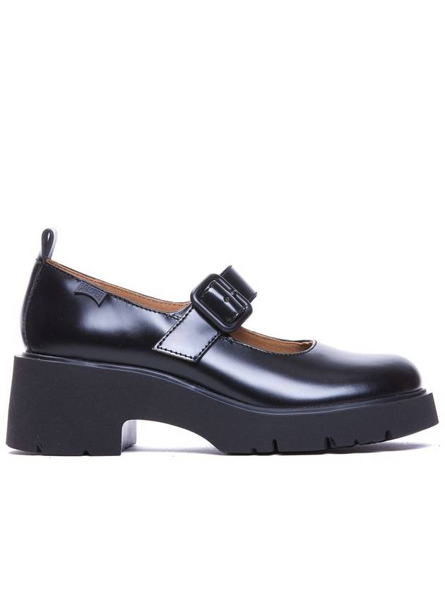 Milah Leather Mary Jane Loafer Black - CAMPER - BALAAN 2