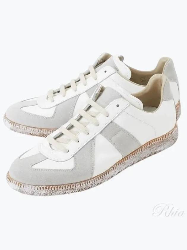 Replica Paint Low Top Sneakers White - MAISON MARGIELA - BALAAN 2