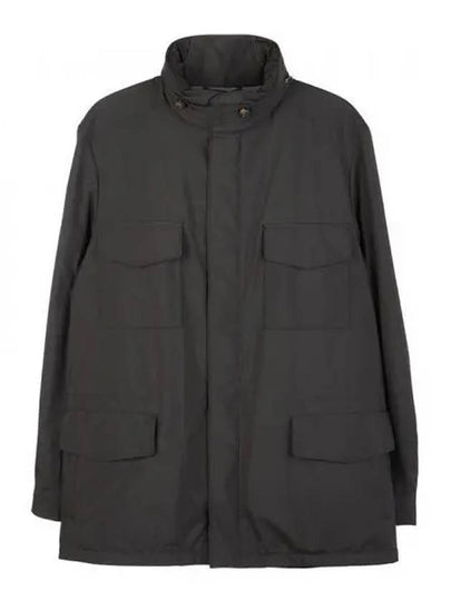 Men's Traveller Technical Fabric Windbreaker Black - LORO PIANA - BALAAN 2