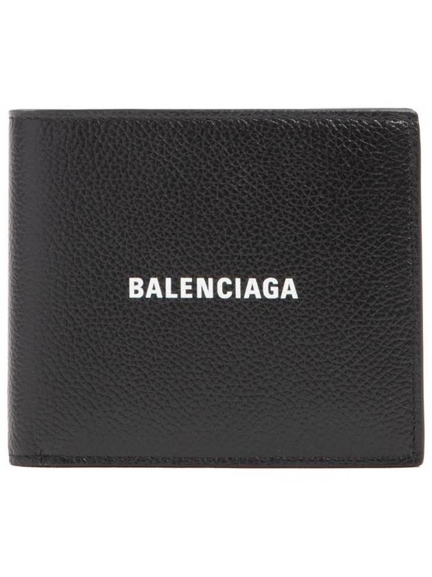 Cash Square Folded Wallet Black - BALENCIAGA - BALAAN 2