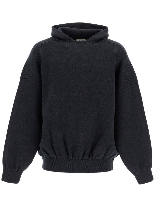 hooded knit sweatshirt with - FEAR OF GOD - BALAAN 1