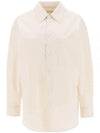 Poplin Oversized Shirt Light Cream - LEMAIRE - BALAAN 2