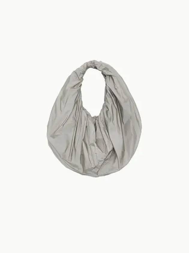 SHIRRING TOTE BAG GREY - AMOMENTO - BALAAN 1