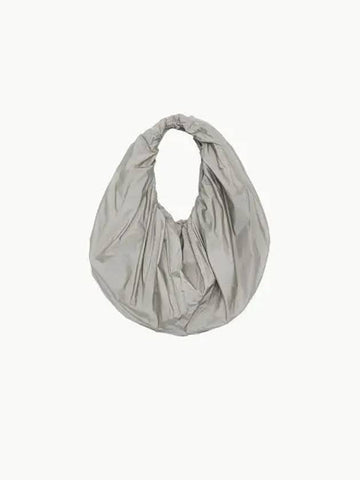 SHIRRING TOTE BAG GREY - AMOMENTO - BALAAN 1