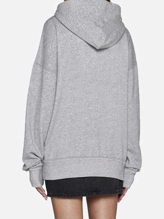 Isabel Marant Mansell Logo Hood Gray SW0001FA B1M12E GYMD - ISABEL MARANT - BALAAN 4